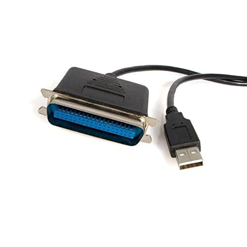 Image of StarTech.com 10 ft USB to Parallel Printer Adapter - M/M - USB to ieee 1284 - USB to centronics - USB to Parallel Cable (ICUSB128410)