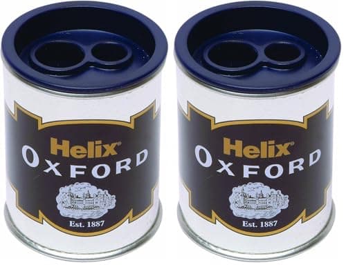 Image of Helix Oxford Two Hole Barrel Sharpener (Pack of 2)