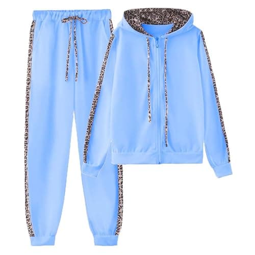 Image of women activewear Womens Tracksuitt Set Women's 2 Piece Sweatsuits Sets Hoodie Sweatshirt And Jogging Sweatpants Suit Plus Size Fashion womens track suits 2 piece set ladies velour tracksuit sets
