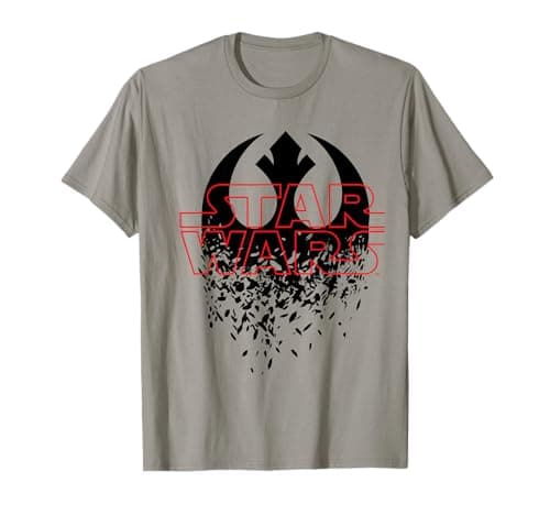 Image of Star Wars The Last Jedi Shattered Emblem T-Shirt
