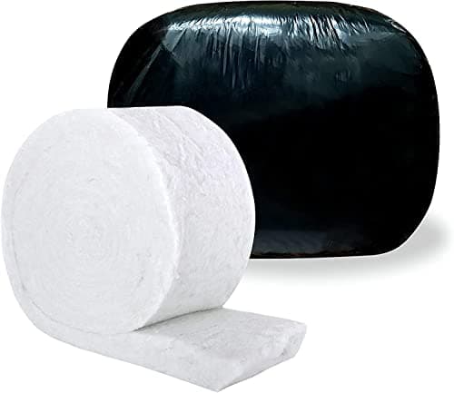 Image of High Loft™ ECO-Thermal Building Construction Loft Insulation Roll - Itch Free & None Toxin - Sustainable & Eco Alternative to Glass Wool Insulation (8m x 370mm x 110mm) 2.96 m²