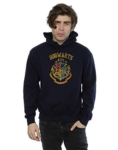 Image of Harry Potter Men's Hogwarts Varsity Hoodie Navy Blue XXXXX-Large