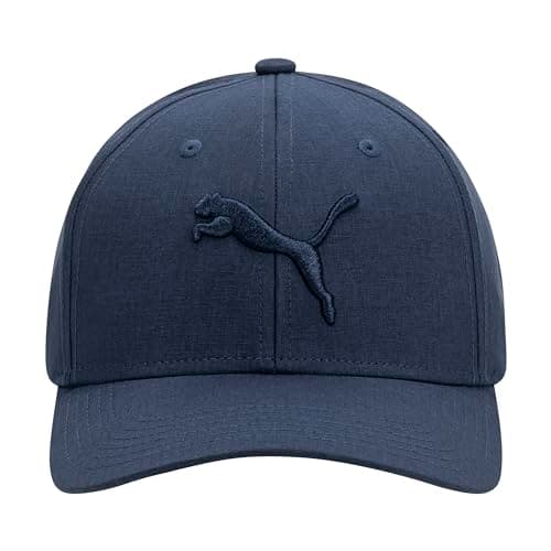 Image of PUMA Men's Puma Evercat Icon Snapback Baseball Cap, Navy, One Size UK