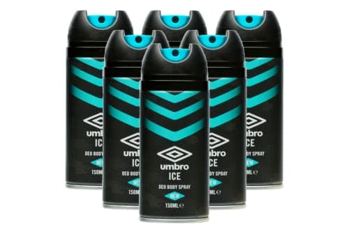 Image of Umbro Deo Spray Ice 150ml - Pack of 6