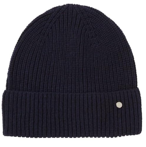 Image of Ted Baker Women's Blend Beanie Hat/Wxh-rubyyys-Cashmere, Dk-blue, One Size