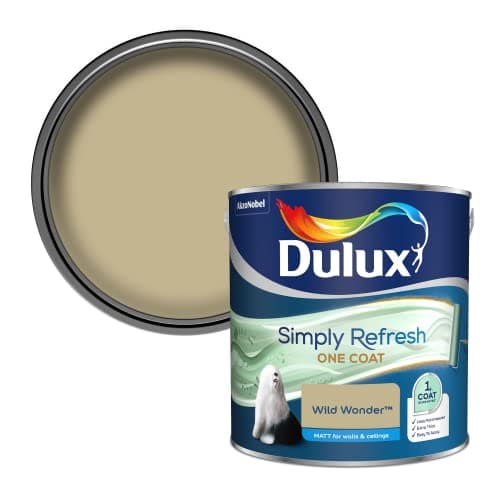 Image of Dulux Simply Refresh One Coat Matt Emulsion Paint Wild Wonder - 2.5L