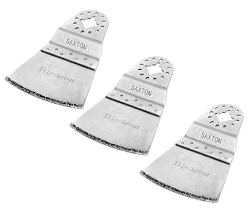 Image of SH65DB 3X 65mm Saxton Diamond End Cut Blades for Fein Multimaster Bosch Makita Oscillating Multitool