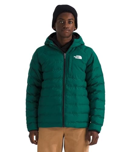 Image of The Noth Face Boy's Reversible Perrito Hooded Jacket, Evergreen, 14-16 Years