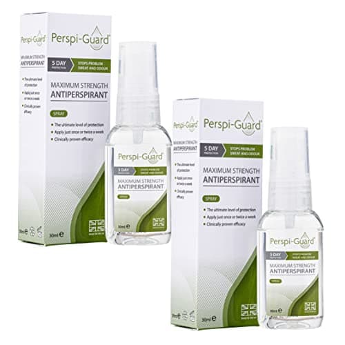 Image of Perspi-Guard Maximum Strength Antiperspirant Spray 30 ml, 2-Pack, Strong Deodorant for Excessive Sweating & Hyperhidrosis, Anti Sweat Spray, Unscented