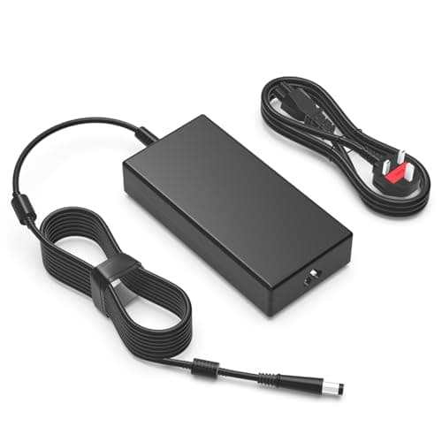 Image of 180W AC Adapter Compatible with Dell Dock WD19 WD19S WD19TBS WD22TB4 Docking Station D6000 D6000S Dock WD15 TB15 TB16 TB18DC K16A K16A001,Compatible with Dell Docking Station Power Adapter