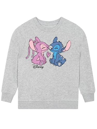 Image of Disney Stitch Sweatshirt | Stitch Clothes For Girls | Kids Sweatshirts | Grey 11-12 Years