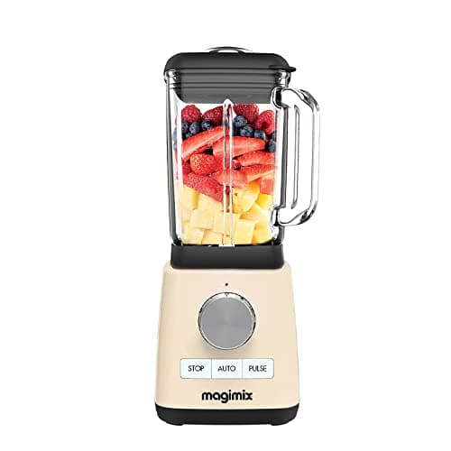 Image of Magimix Blender Power 4 | Quiet Mark Approval | Metal/Glass | 1300W | 1.8L | Cream | 11627
