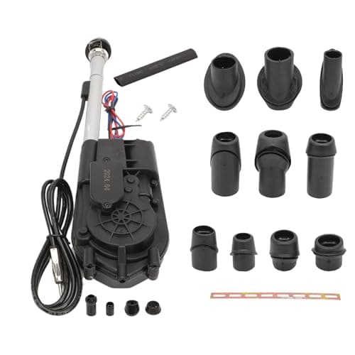 Image of Effitnee 12V Automatic Power Antenna Kit Car Electric Aerial FM/AM for Jaguar Ford Jeep Honda Toyota Peugeot Ford Opel Alfa Romeo Vauxhall Nissan