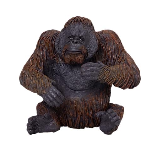 Image of MOJO Orangutan Wildlife Model Animal Toy Figure for Play and Collection