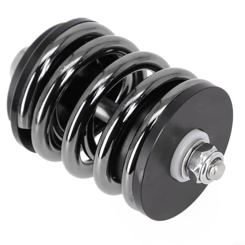 Image of 1 Pack Bicycle Rear Shock Absorber Ti Alloy Screw Rod Suspension For Brompton For 3Sixty Folding Bike Lightweight Gray Silver Gold 40X68mm Cycling(grey)