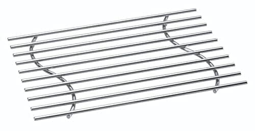 Image of KitchenCraft Heavy-Duty Chrome-Plated Large Metal Trivet, 45 x 3 cm (17.5" x 12")