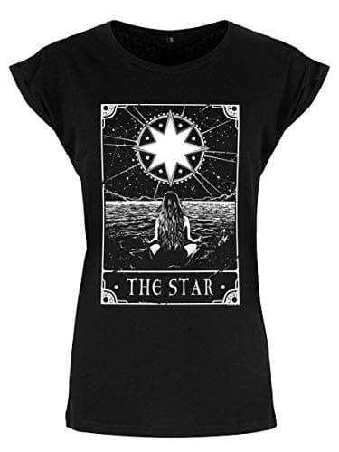 Image of Deadly Tarot Women's The Star Premium T-Shirt Black