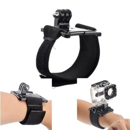 Image of Camera Wrist Strap Mount, Fixed Bicycle Arm Strap Bracket for Outdoor Sports with Sports Cameras, Accessories Suitable for Gopro Hero 12/11/10/9/8/7/6/5/4, Universal