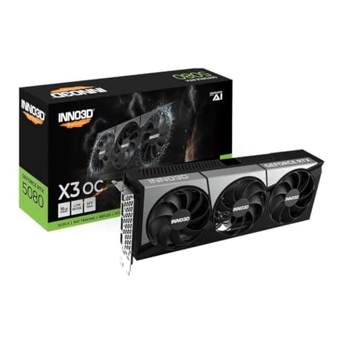 Image of Inno3D GeForce RTX 5080 X3 OS NVIDIA 16 GB GDDR7