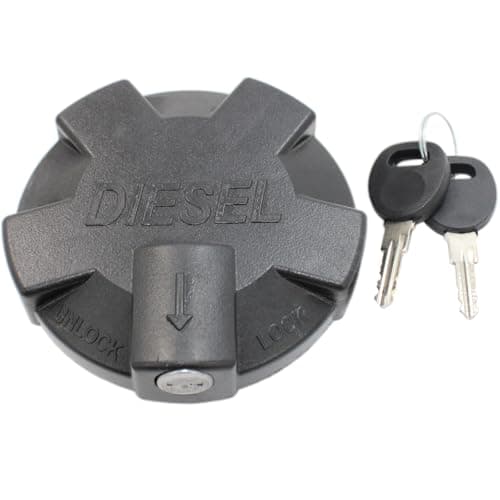Image of BIAREN 80mm Locking Fuel Tank Filler Cap with Keys For Volvo DAF Renault Trucks 5001834430 1803760 85132554 3198271