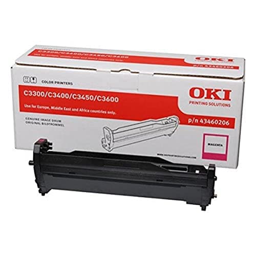 Image of OKI Image Drum for C3300/C3400 Printers 15000 Pages - Magenta