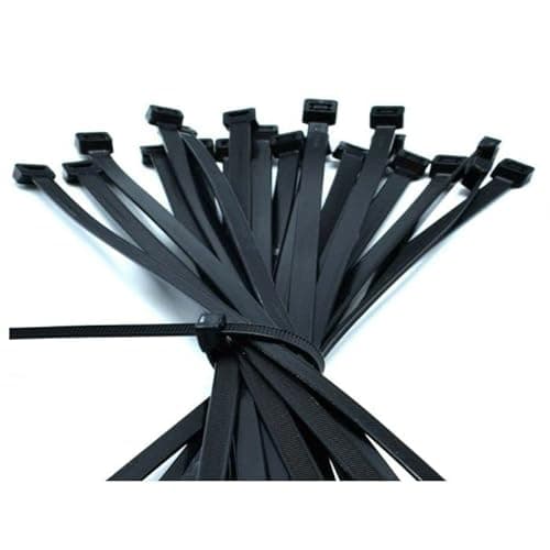 Image of Hellermann Tyton T30R Polyamide Cable Ties 150 x 3.5mm Black | 111-03011 (300 pcs)