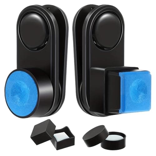 Image of Magnetic Snooker Chalk Holder & Pool Cue Chalk Holder, Strong Magnet Clip for Snooker Accessories & Pool Cue Accessories, Ultra Portable Cue Chalk Holder for Billiard Games, Enhance Game Convenience