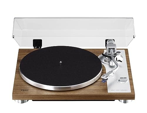 Image of Teac TN-4D-SE Direct Drive Analog Turntable (High-End SAEC Tonearm, Die-Cast Aluminium Turntable, Integrated PHONO EQ Amplifier) Walnut Brown