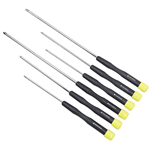 Image of Blue Spot Tools 12603 Long Precision Screwdriver Set (6-Piece)