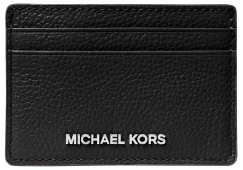 Image of Michael Kors 32F8SF6D1L-001 CARD HOLDER Female BLACK Size One Size