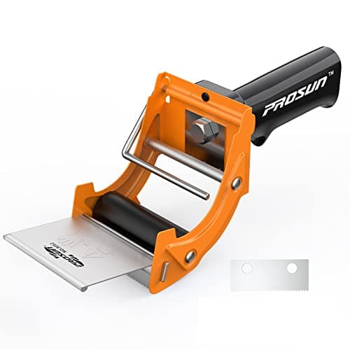 Image of PROSUN Tape Packing Dispenser Gun, Fast Reload 75mm (3 Inch) Heavy Duty Parcel Tape Gun, Pistol Grip Carton Sealer, Orange