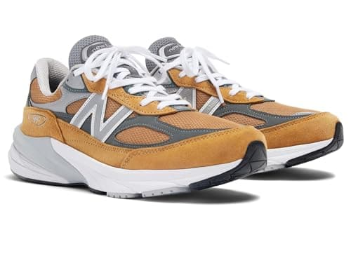 Image of New Balance Unisex-Adult Made in USA 990 V6 Sneaker, Workwear/Grey, 9.5 Wide Women/8 Men