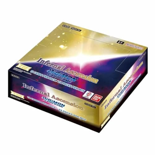 Image of BANDAI DIGIMON CARD GAME: INFERNAL ASCENSION Booster Box (EX06) (24 Packs)