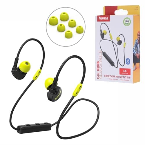 Image of Hama, Freedom Athletics III Bluetooth Headphones, In-Ear, Microphone, black