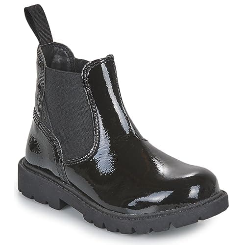 Image of Geox Girls' J Shaylax Girl Ankle Boot, Schwarz, 1 UK
