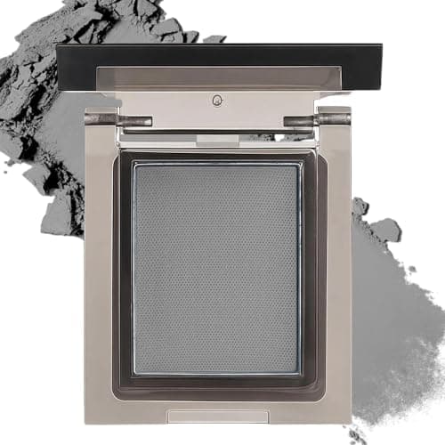 Image of Matte Single Grey Eyeshadow - Pressed Fine Powder Eyeshadows, Intensely Pigmented Eye Shadows for Older Women, Longwear Day & Night, Wet & Dry Application, Mineral Oil Free - 11,Grey