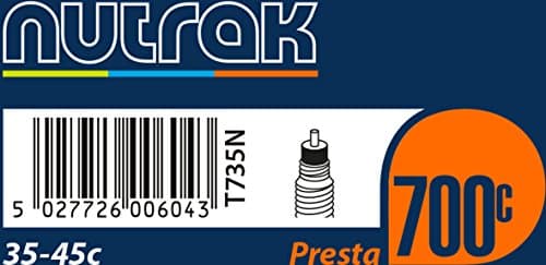 Image of Nutrak Inner Tube 700 x 35-45c Presta - One Colour, 700x45