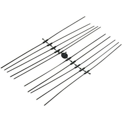 Image of Merriway® BH00313 (20 Pcs) Strimmer Cutting Lines To Fit Flymo Mini Trim Duraline Trimmer Lines - Pack of 20 Pieces