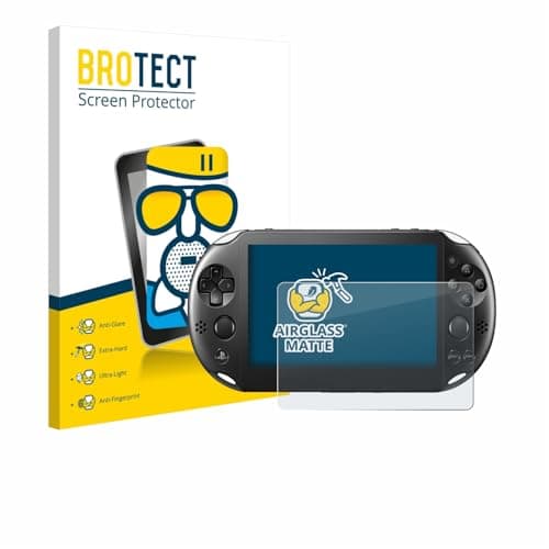 Image of brotect Anti-Glare Glass Screen Protector Matte compatible with Sony Playstation PS Vita Slim - Anti-Scratch 9H Protection Film