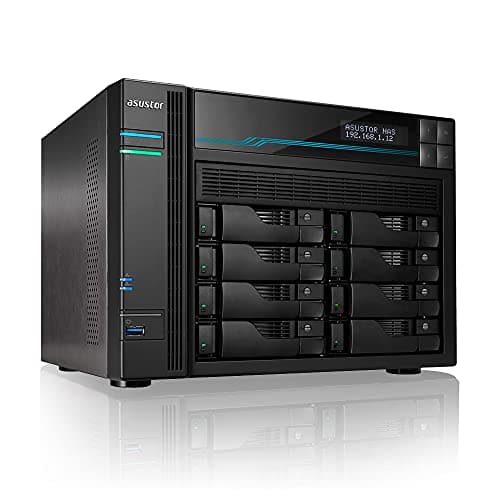 Image of ASUSTOR Lockerstor NAS Drive 0TB 8 Bay HDD Storage,AS6508T