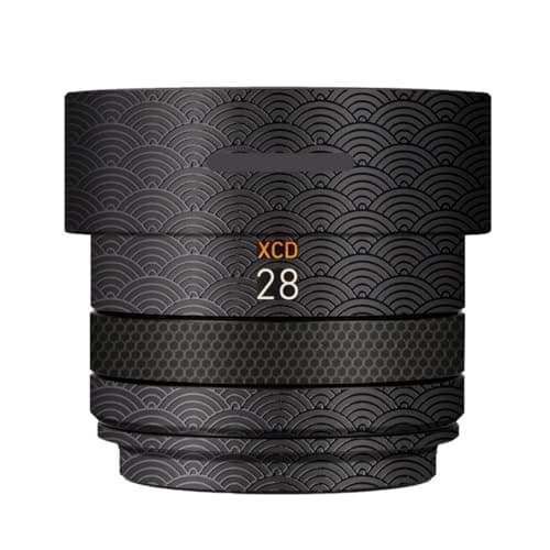 Image of 28P F 4 Lens Skin Vinyl Wrap Film Camera Protective Sticker for Hasselblad XCD 28mm F4 Photography Accessories(Auspicious Clouds Black)