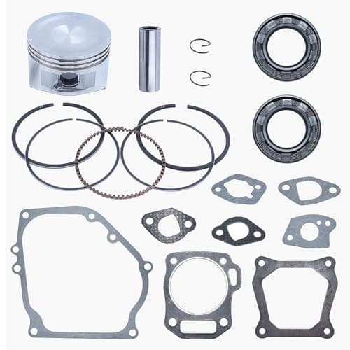 Image of Haishine Piston Rings Kit for Honda GX160 GX120 GX200 GX240 GX270 152F 154F 168F 5.5hp with 68mm Piston/Oil Seal/Gasket/Gudgeon/Pin/Clips Set Assembly for Engine
