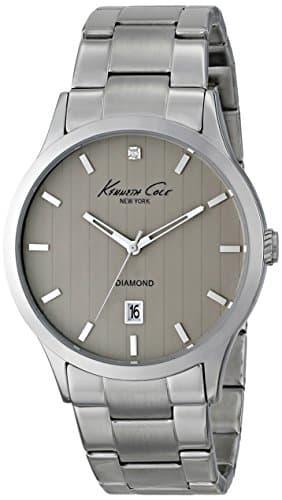 Image of Kenneth Cole New York Men's KC9368 Stainless Steel Bracelet Watch with Diamond Accent