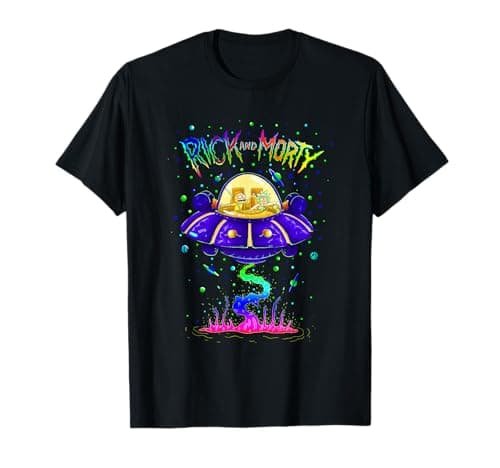 Image of Adult Swim Rick & Morty Space Cruiser T-Shirt