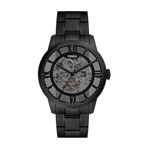 Image of Fossil Townsman Watch for Men, Automatic Three Hand Movement with Stainless Steel or Leather Strap