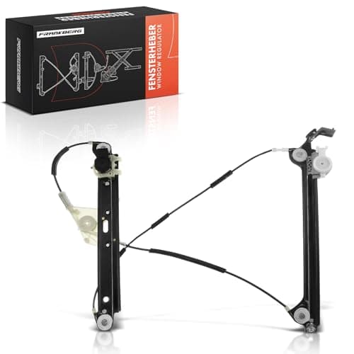 Image of Frankberg Window Regulator Without Motor Compatible with 1 Series E81 116-130 Hatchback 2006-2011 1 Series E82 118-135 M Coupe 2007-2013 1 Series E88 118-135 Convertible 2008-2013 Replace# 51337165596