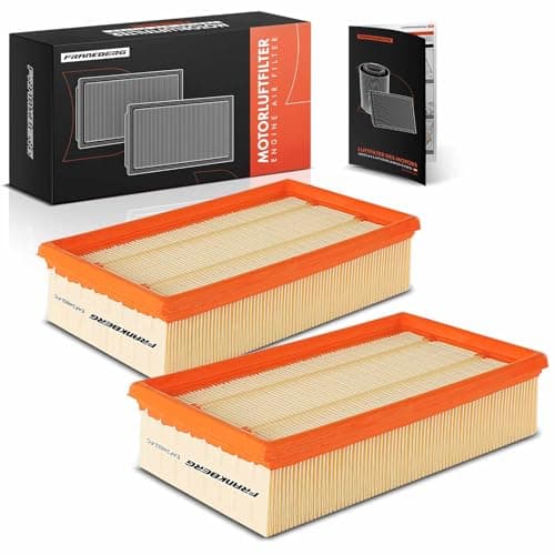 Image of Frankberg 2x Engine Air Filters with Filters insert Compatible with Clio III BR0/1 CR0/1 2005-2014 Clio III Grandtour KR0/1 2007-2012 Modus/Grand Modus F/JP0 2004-2024 Replace# 8200399214