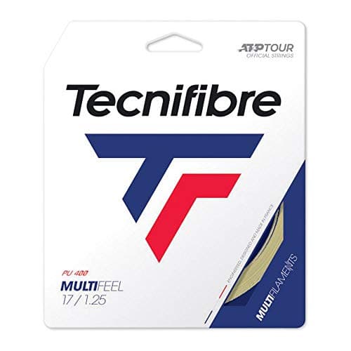 Image of Tecnifibre Multifeel Tennis String 1.25mm Natural - 12m Set