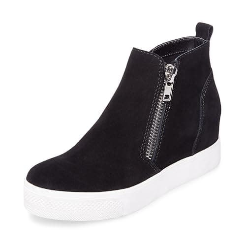 Image of Steve Madden Wedgie, Women’s Low-Top Gymnastics Shoes, Black (Black 001), 6 UK (39 EU)