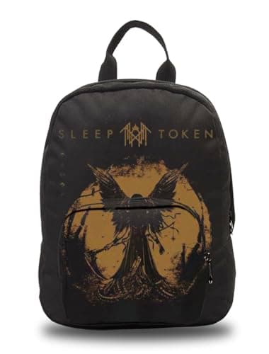 Image of Rocksax Backpacks - Parent, Black, One Size, Take Me Back to Eden (Gold)